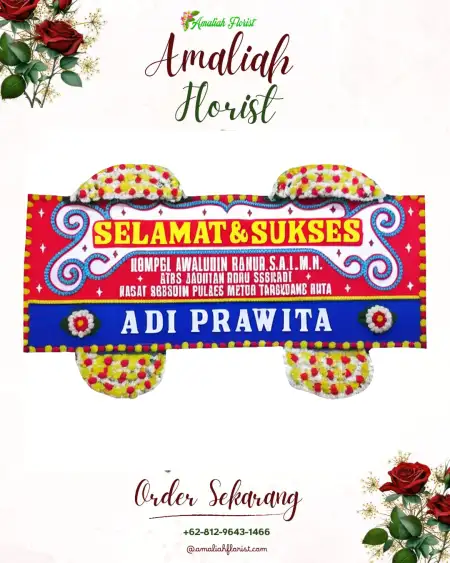 Papan Bunga Ucapan Selamat green lake city